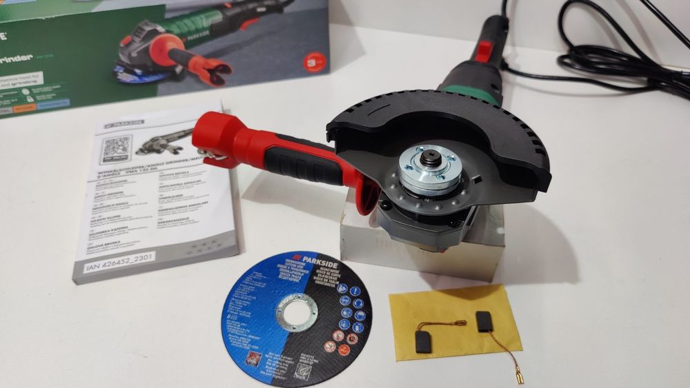 АКЦІЯ! НОВ болгарка зНімеччини Parkside PWSAP PWS 125 I8/1200W/угловая