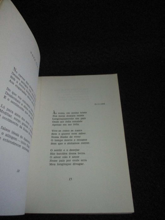 Livro Novas Poesias Inéditas Fernando Pessoa 1ª edição 1973