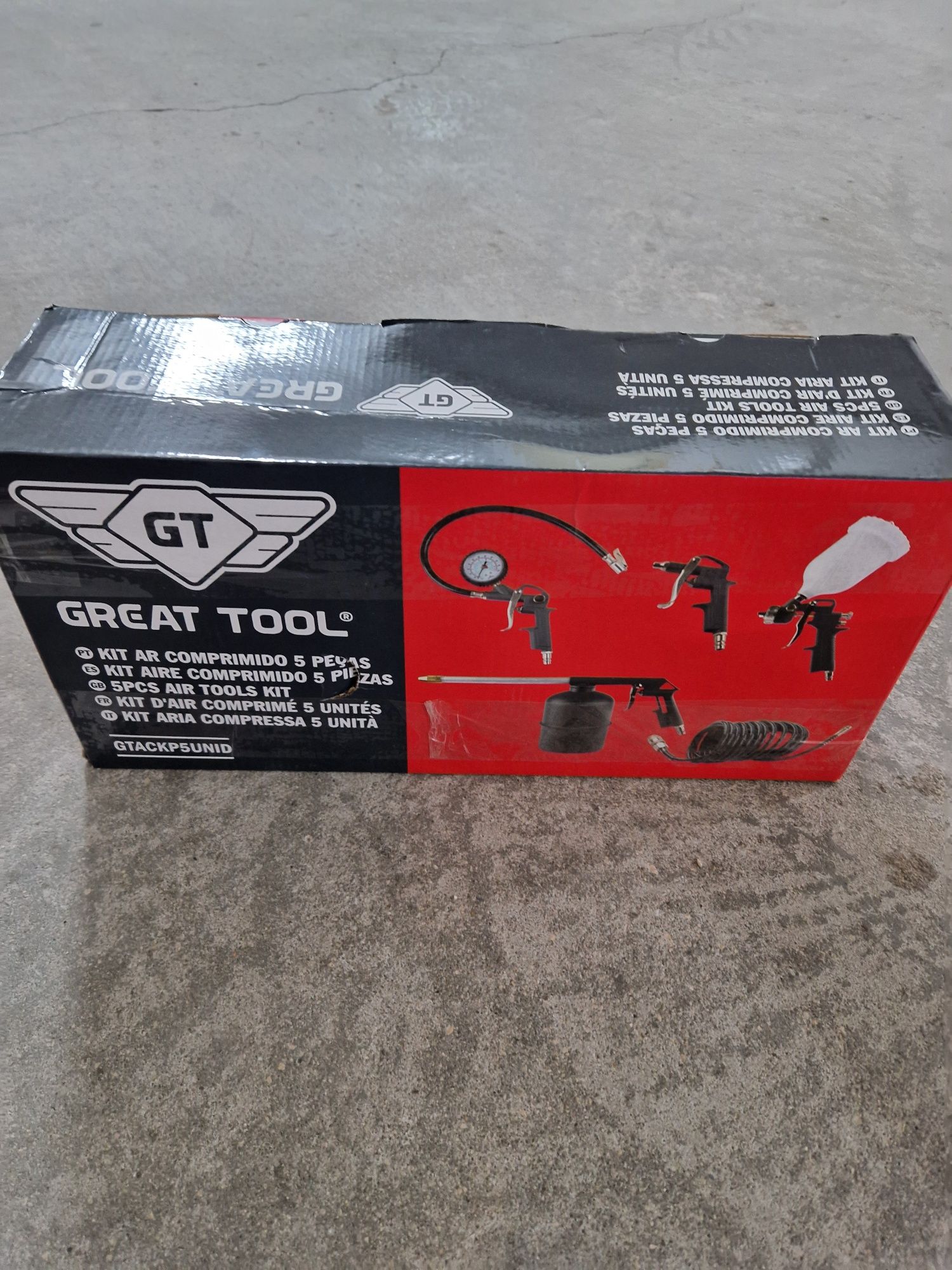 Kit para compressor de ar.