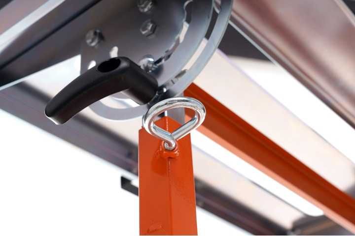 Stół spawalniczy przenośny stalowy  OCYNK Z REGULACJĄ WYSOKOŚCI KD1179