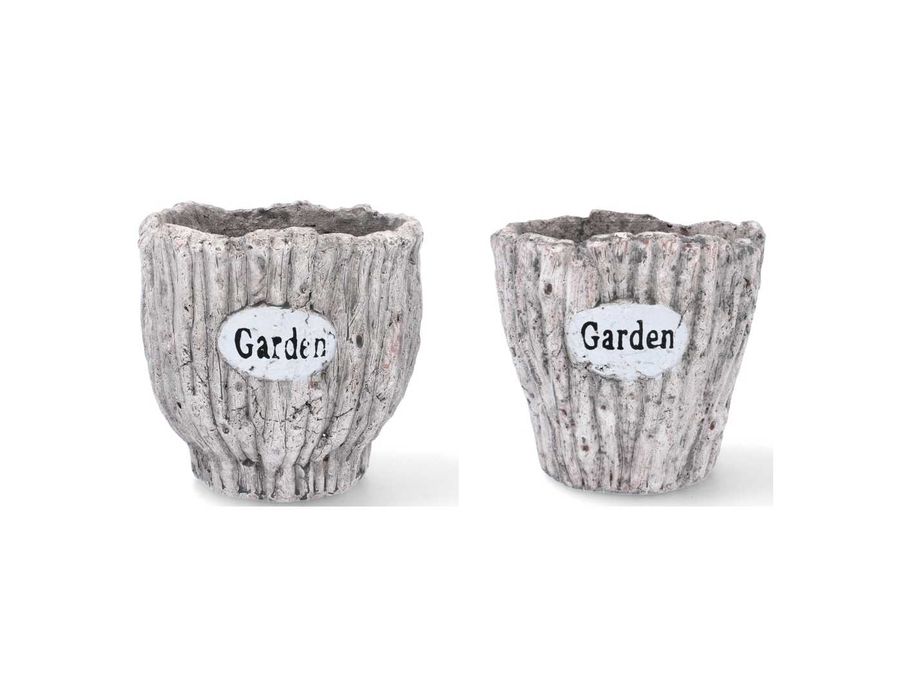 Doniczka osłonka na kwiaty GARDEN dekoracyjna ceramiczna dom