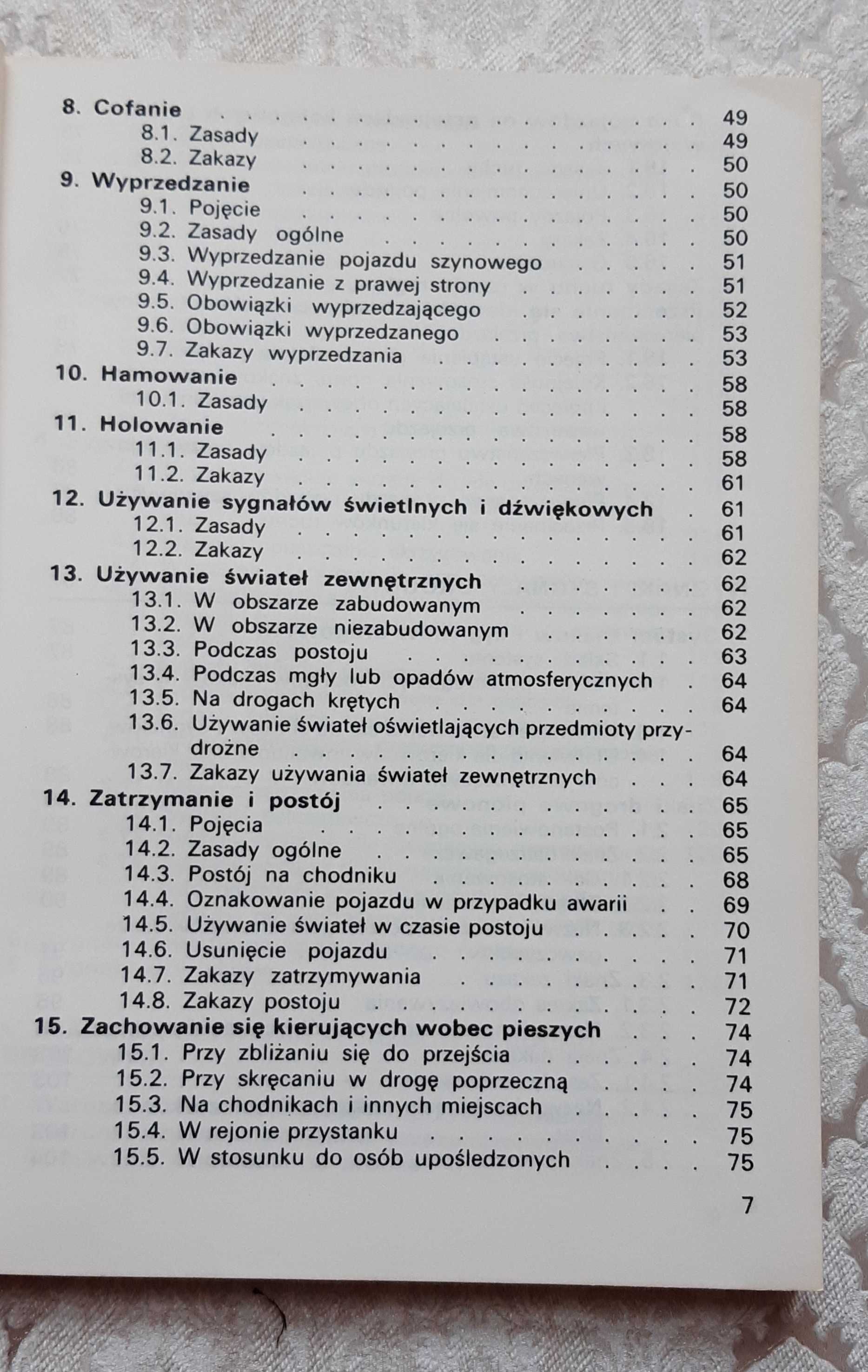 "Kodeks drogowy Aktualny przewodnik dla kandydatów na prawo jazdy"