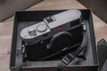 Leica M240 + 3 Baterias + Electronic Viewfinder + Case em Pele Leica