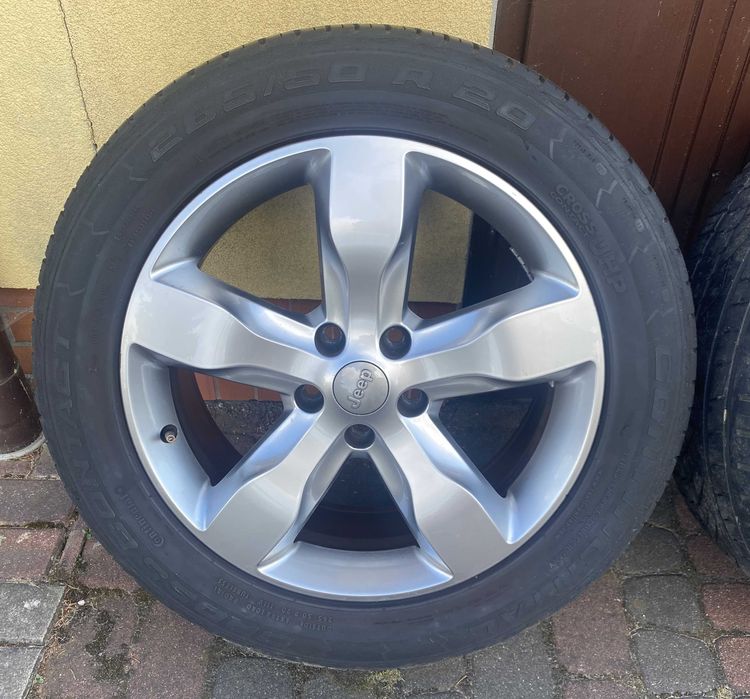 ALUFELGI JEEP koła 4 szt Opony Continental 265/50 R20