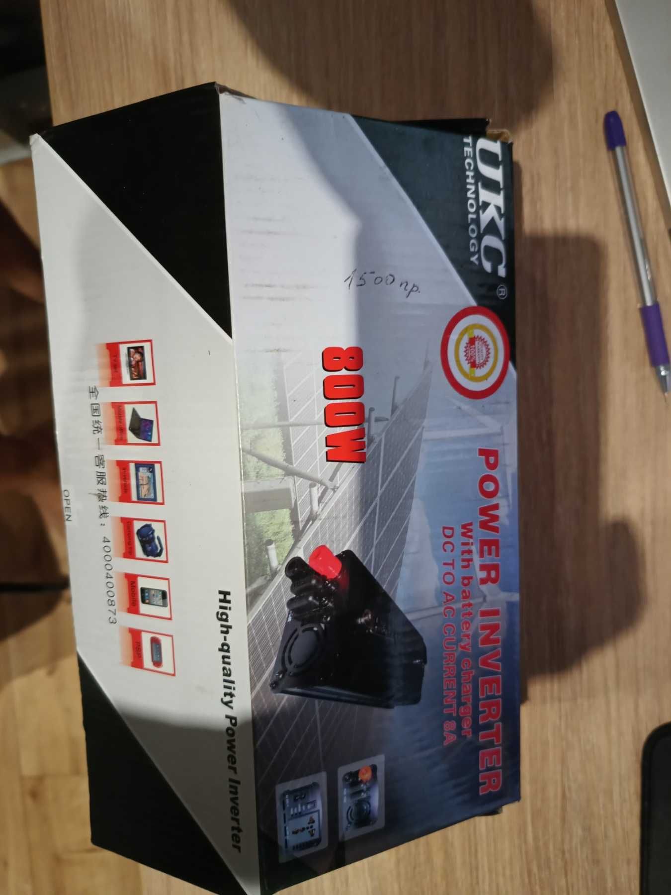 инвертор UKC 800Вт 8А