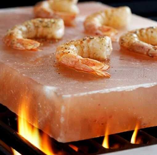 RIVSALT BBQ PRO para cozinhar sobre sal rosa dos Himalaias!