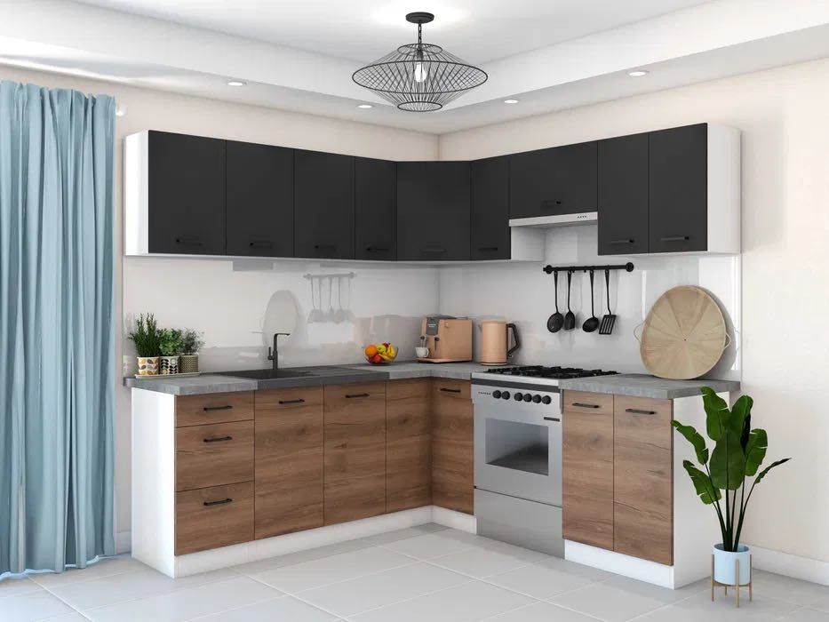 Zestaw mebli kuchennych, meble kuchenne na wymiar płyta 18mm producent