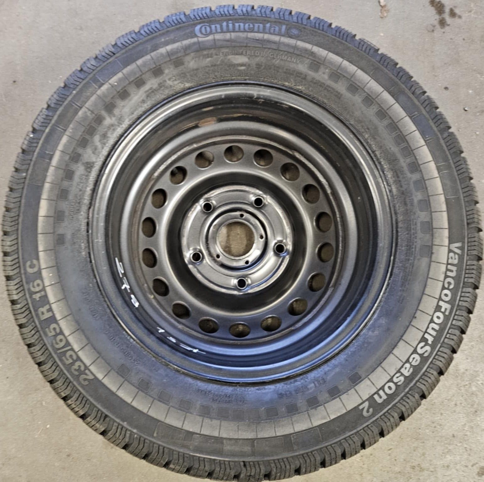 1x Felga stalowa FORD 16 5x160 ET60 Transit / Tourneo + TPMS [279]