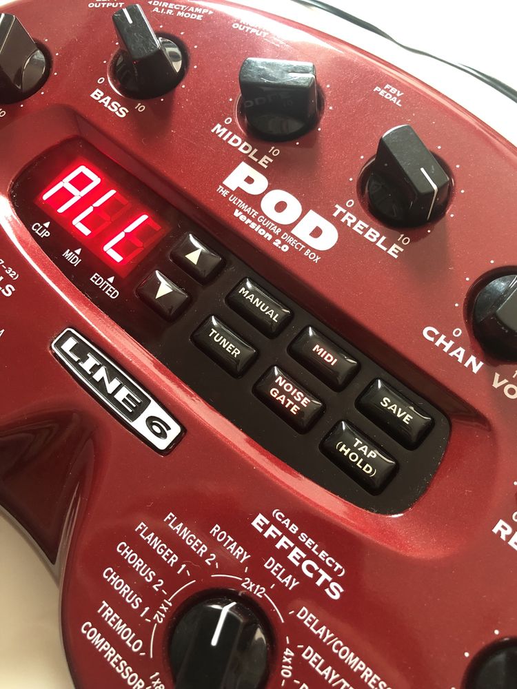 Line 6 POD 2.0 - stan kolekcjonerski line6 pod