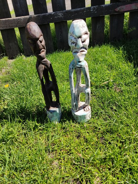 Figurka drewniana rzeźba