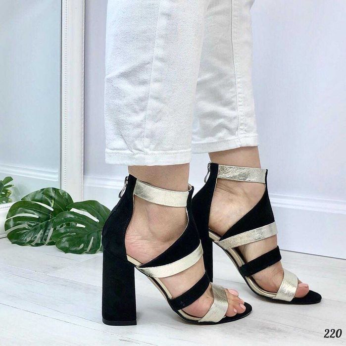 босоножки 40 высокий каблук Crisma взуття eleganza haliana нові