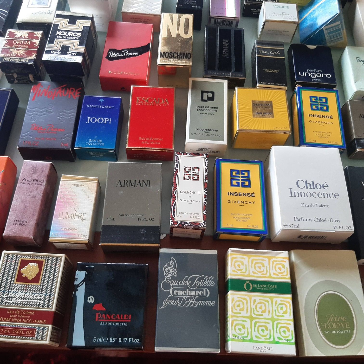 Miniaturas de Perfumes Antigos