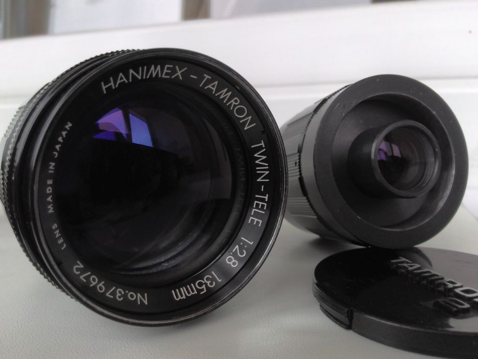 HANIMEX-TAMRON TWIN-TELE 135mm f2.8 + конвертер 225mm f5.5 (T-Mount)