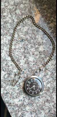 Stary zegarek kieszonkowy niemiecki Ruhla DDR