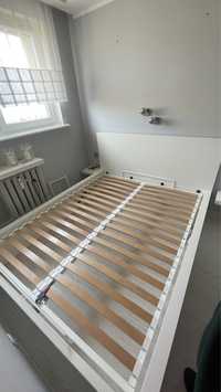 Łóżko sypialniane z pojemnikiem Malm Ikea