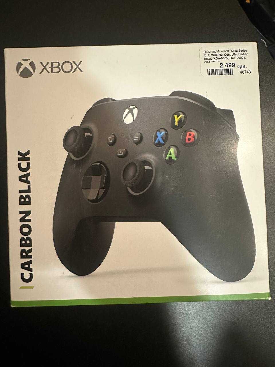 Геймпад Microsoft Xbox Series X/S Wireless Controller Carbon Black