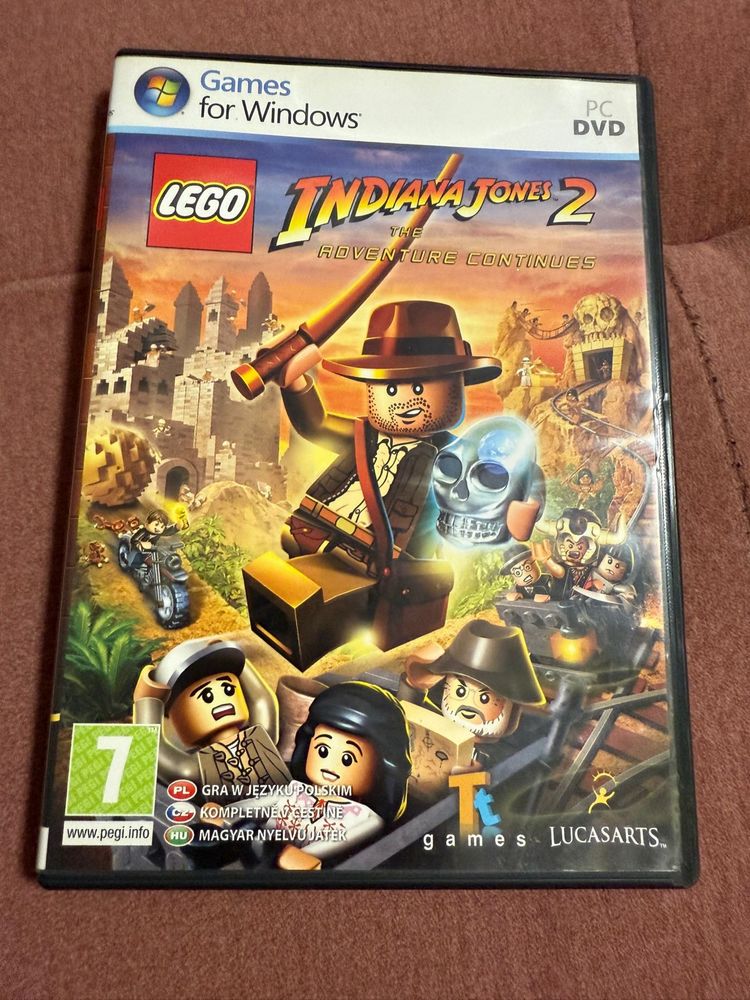 Gra Indiana Jones 2 The Adventure Continues na komputer