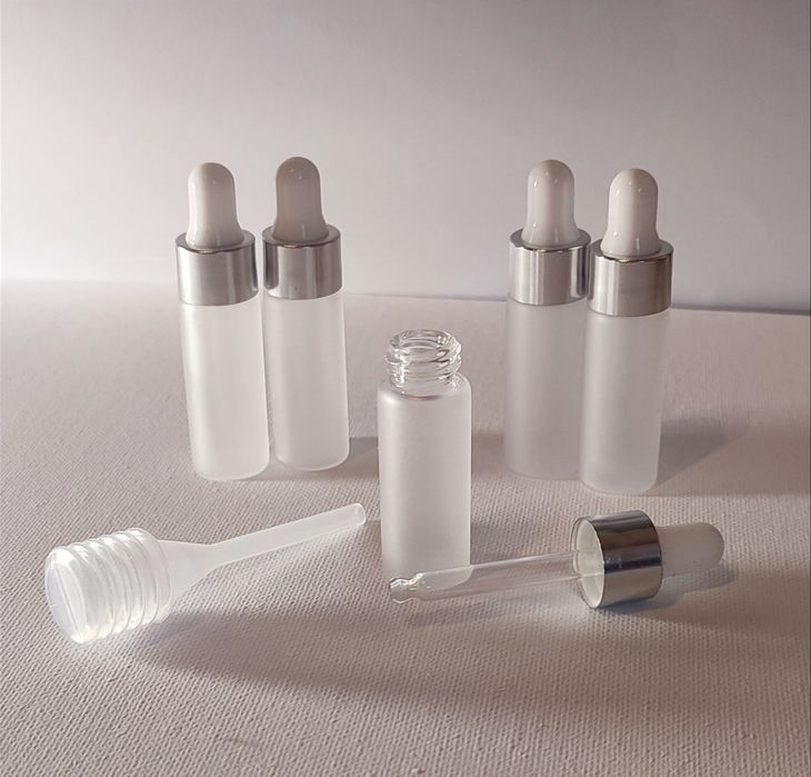 Склянні флакони з піпеткою-5 шт