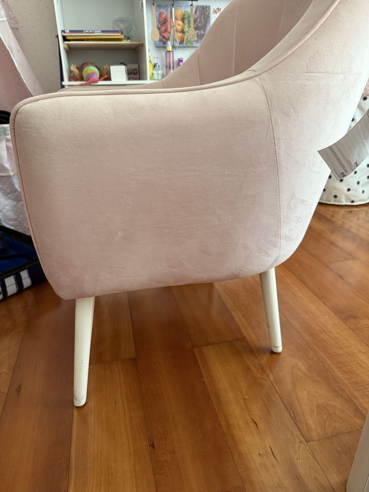Vendo poltrona rosa bebe