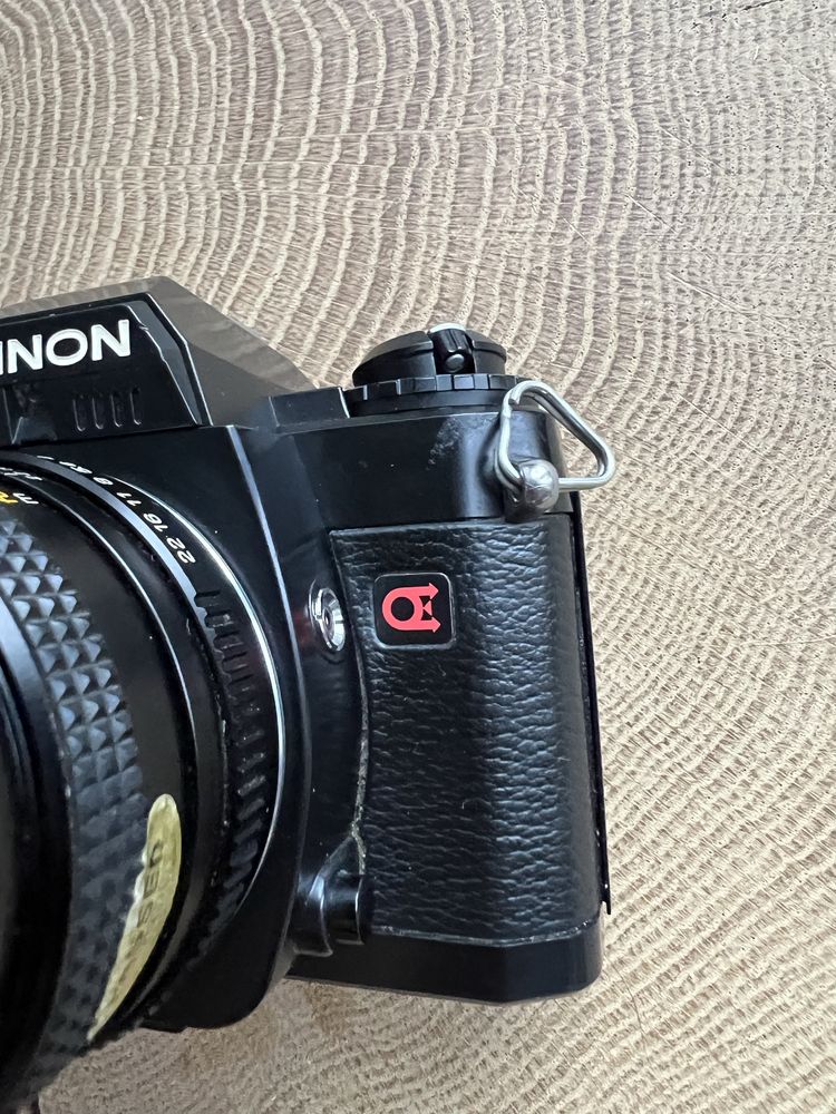 Chinon CE-5 + Chinon 1:1.7 50mm multi-coated (Pentax K байонет)