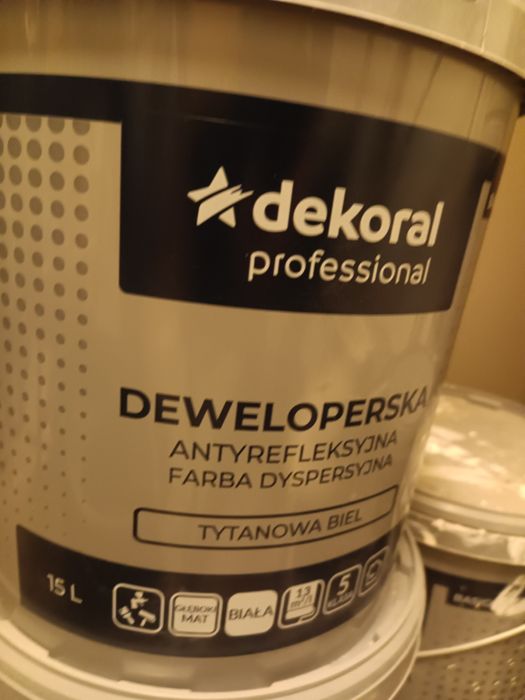 Farba Dekoral professional -biala