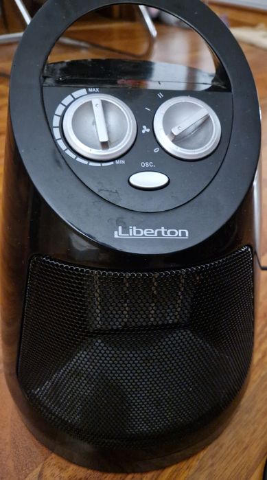 Електрообігрівач Тепловентилятор LIBERTON LCF-02  Робочий