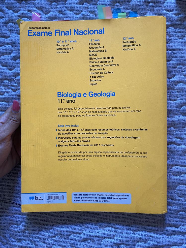 livro preparação exame Biologia 11ºano