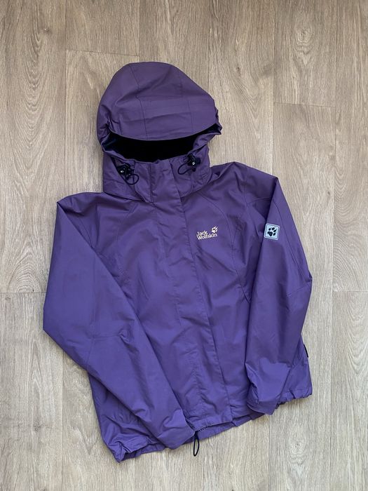 Куртка вітровка Jack Wolfskin, жіноча вітровка з мембраною, куртка