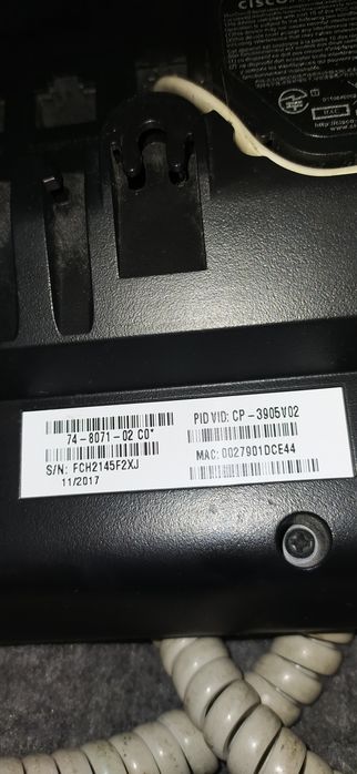 IP-телефон Cisco CP-3905