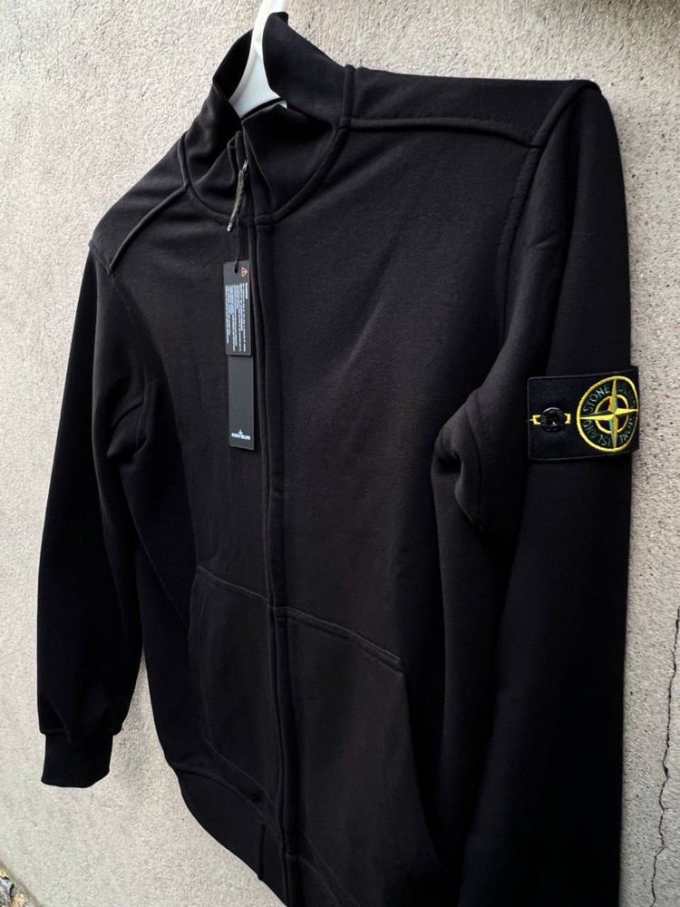 Олімпійка Stone Island | Кофта Стон Айленд з горлом | Без капюшону