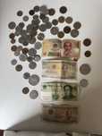Vendo lote de  moedas e notas  antigas