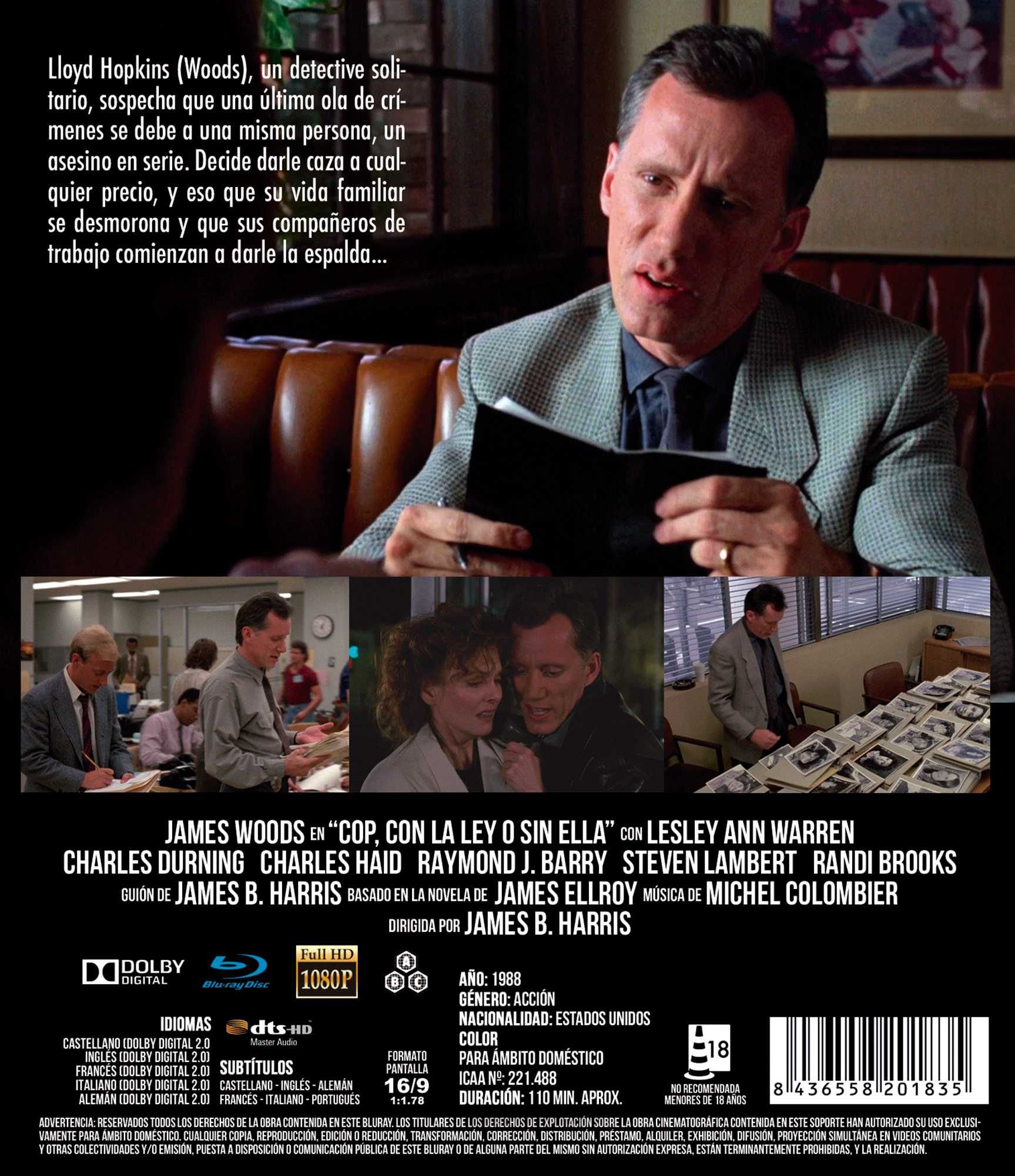 Cop, Con La Ley O Sin Ella/A Arte do Crime (Blu-Ray)-Importado
