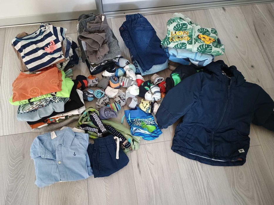 Mega paka ubrań dla chłopca roz. 86/92