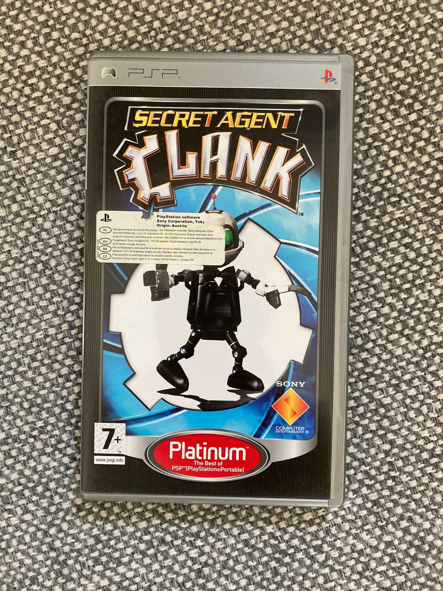 Gra na PSP Secret agent clank