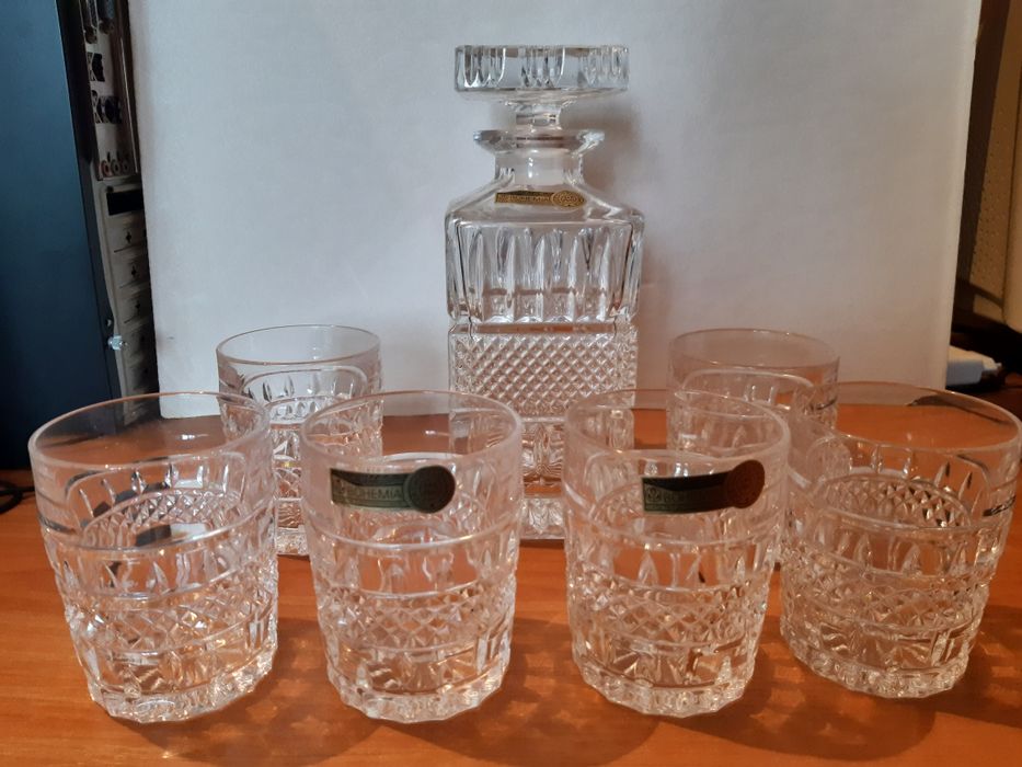 Штоф со стаканами Чехословакия