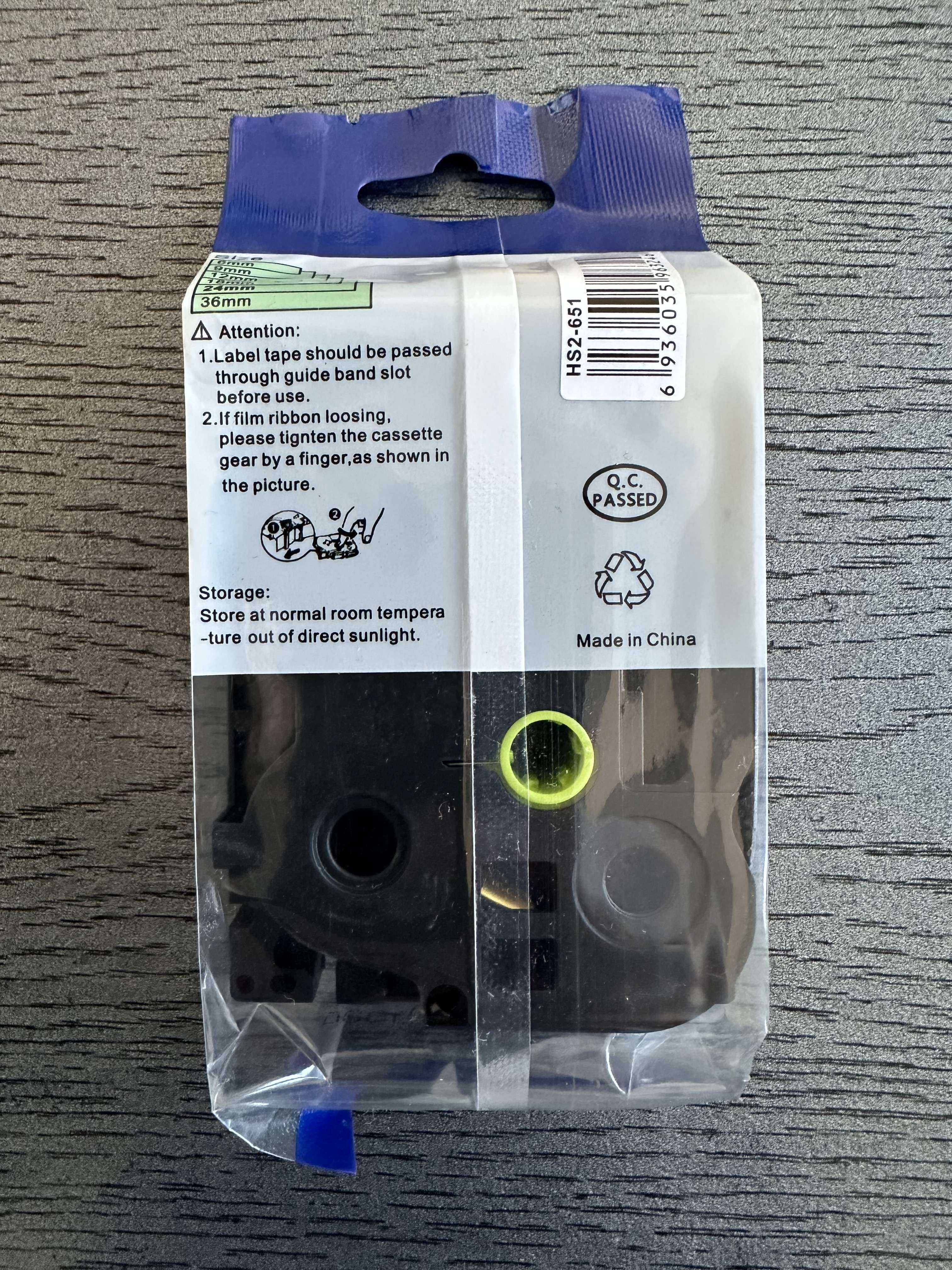 6x rurka termokurczliwa HS2-651 zamiennik Brother 23,6mm 1,5m