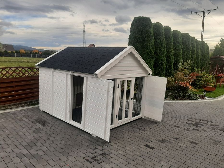 Buda dla psa kojec "Trio "