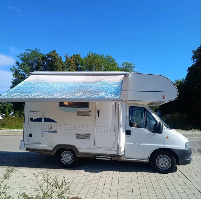 Fiat Ducato  FIAT EURA MOBIL  2.3 JTD- 110 KM, Markiza,Solar⁰