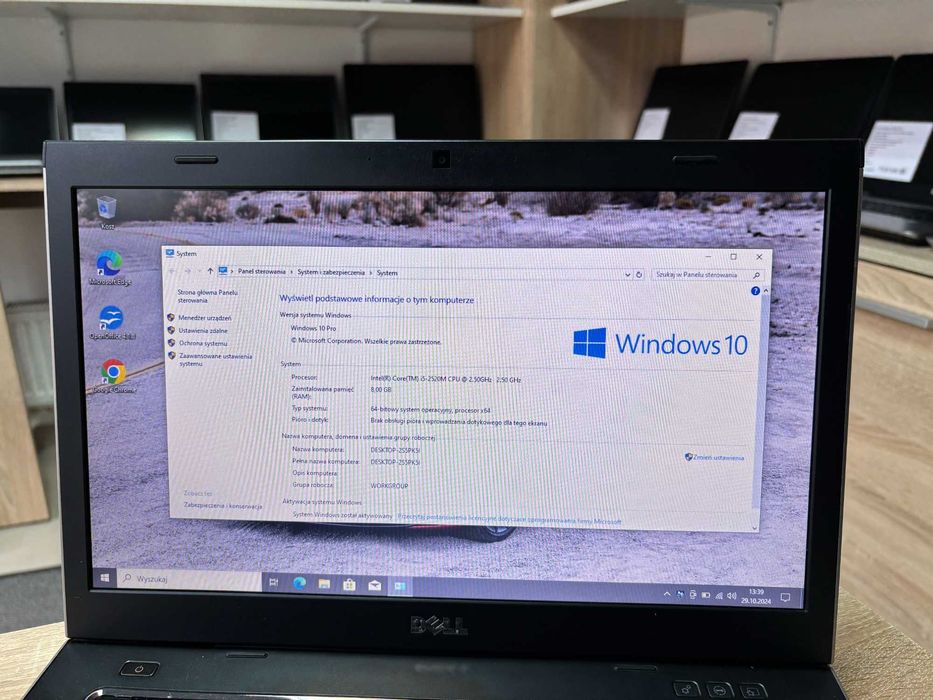 Laptop Dell Vostro 3550 - i5-2520M, 8GB ram, dysk SSD, 100% sprawny