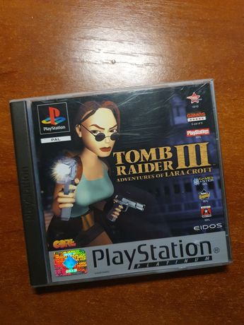 Tomb Raider 3 Adventures of Lara Croft PS1 Platinum
