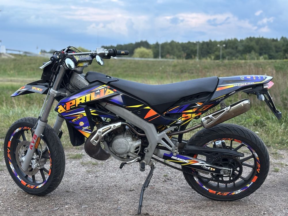 Aprilia sx 50 2012 motorower kat am supermoto polecam