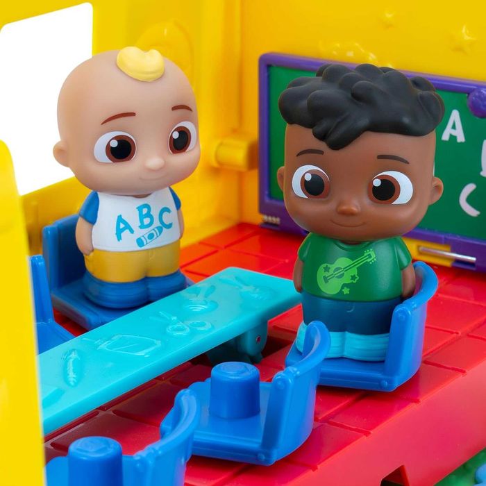 Музыкальный раскладной школьный автобус Кокомелон CoComelon School Bus