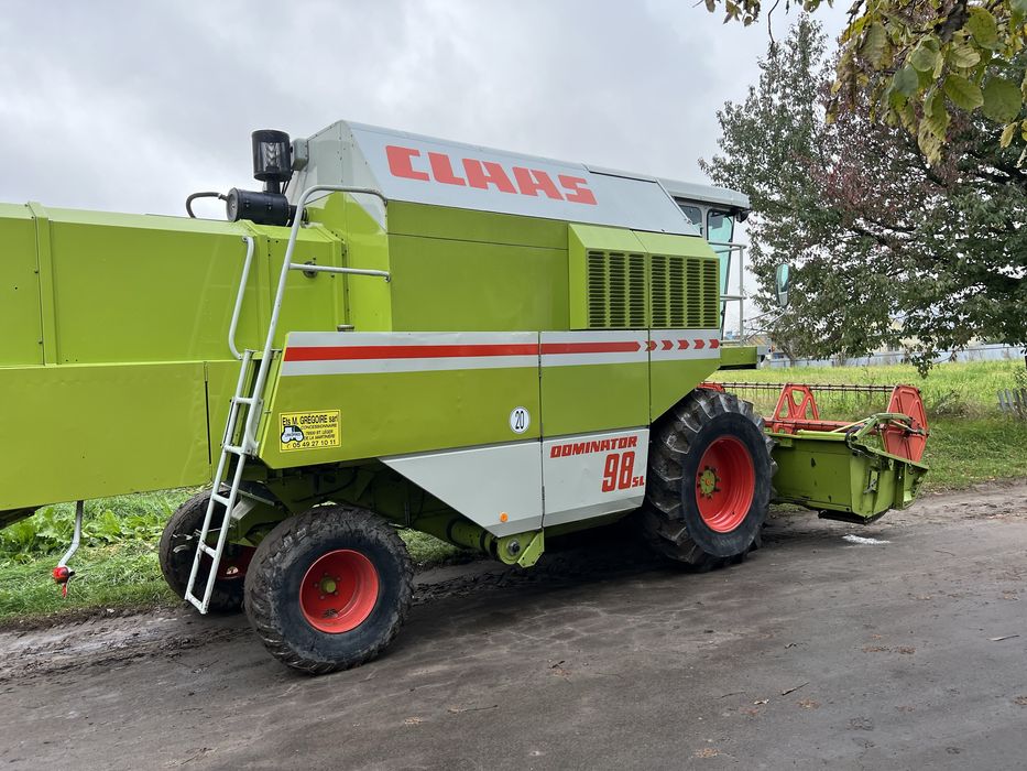 Свіжопривезений Claas Dominator 98sl Гідрохід 1991рік кондиціонер