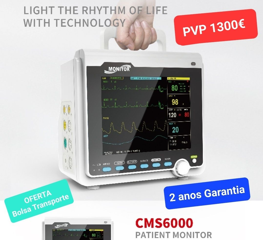 Monitor Parâmetros Vitais CSM6000 - Ambulância