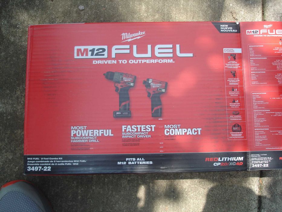 Milwaukee 12v zestaw M12