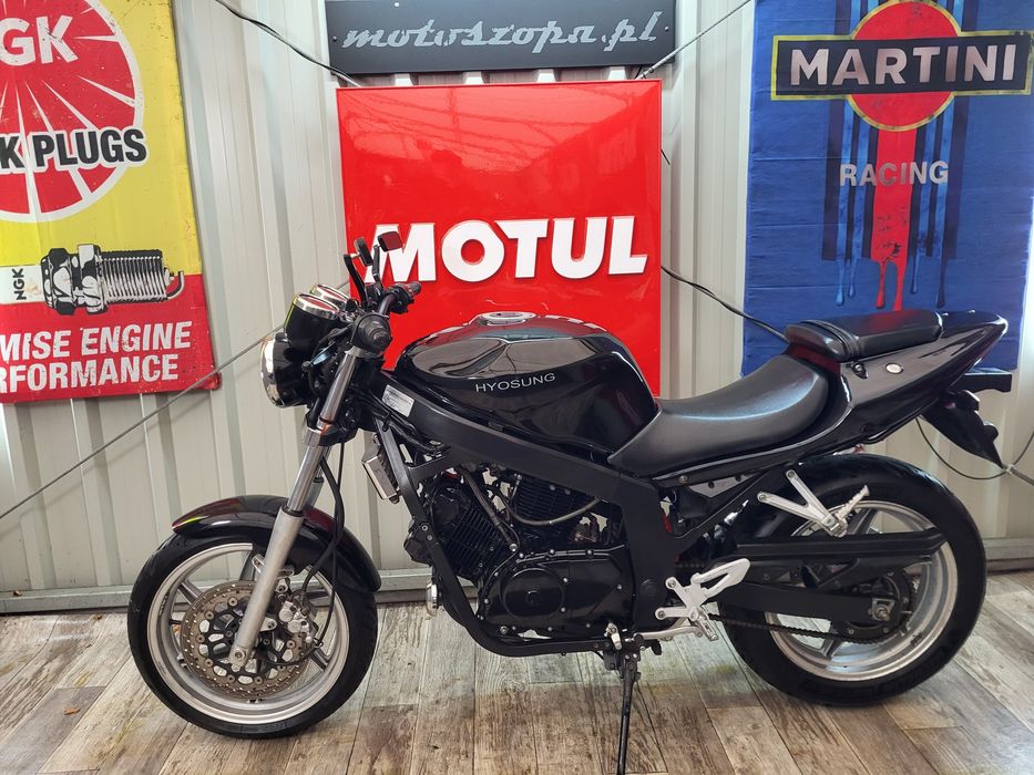 Hyosung gt125 na B z Niemiec Raty