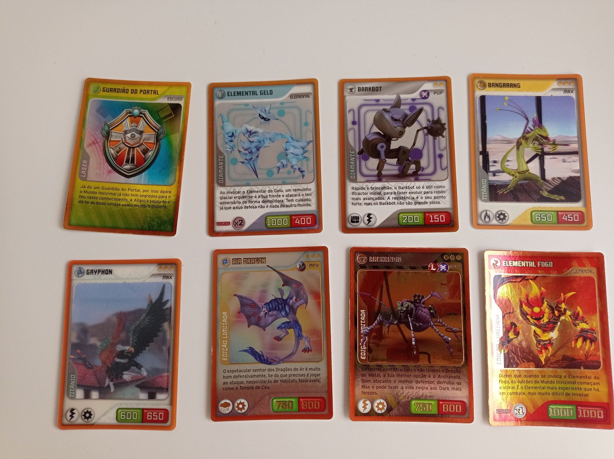 Coleção cartas Invizimals