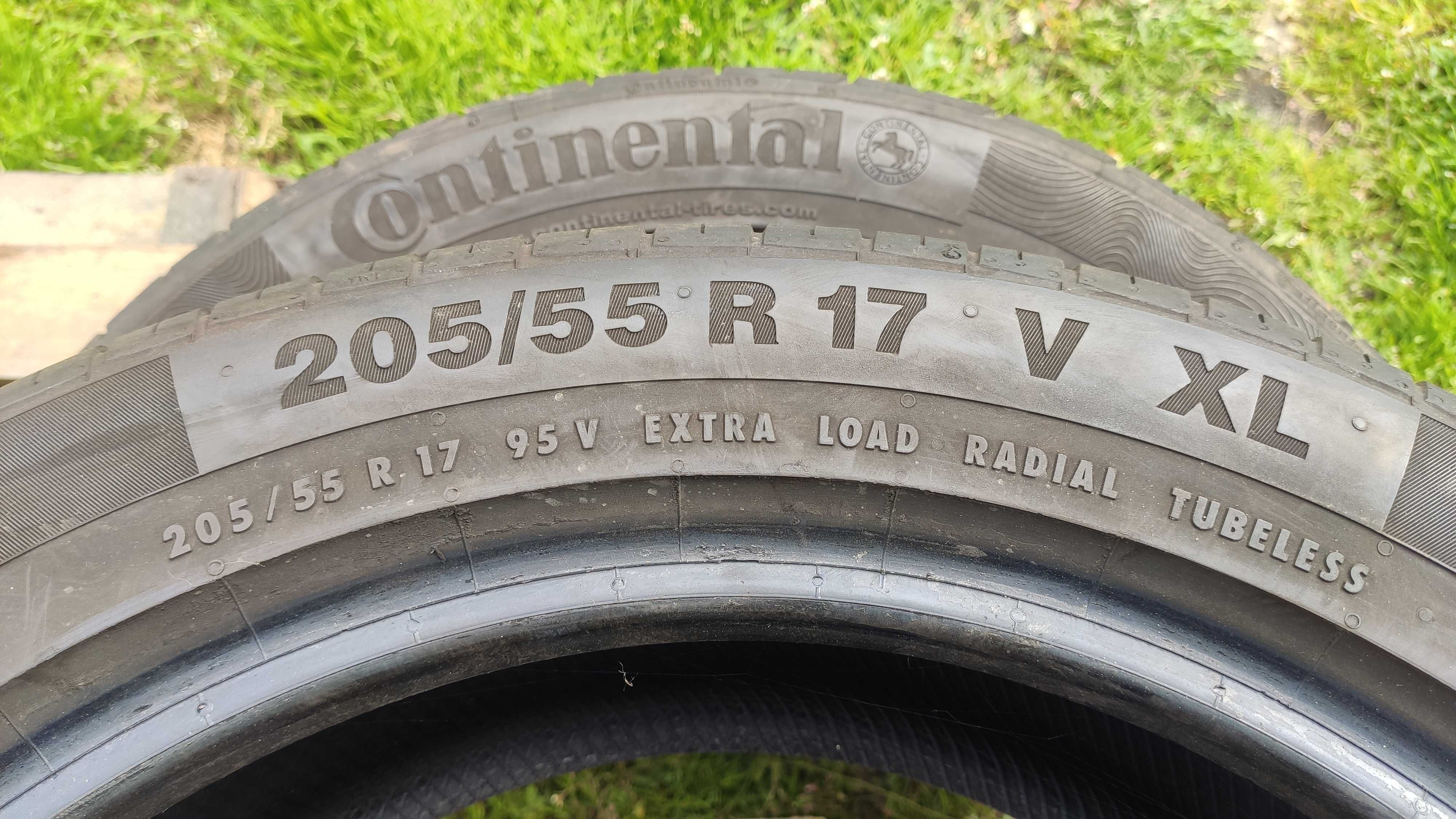 4 opony lato 205/55/17 XL Continental ContiPremiumContact 5