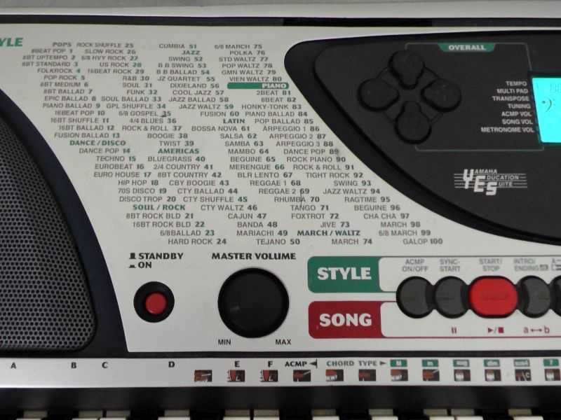 Yamaha PSR-240 keyboard sprawny