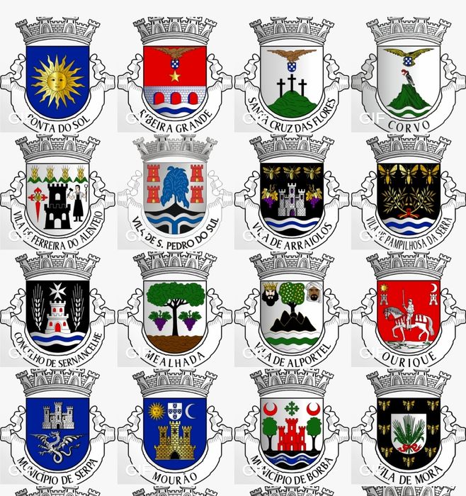 Pins heraldica e outros